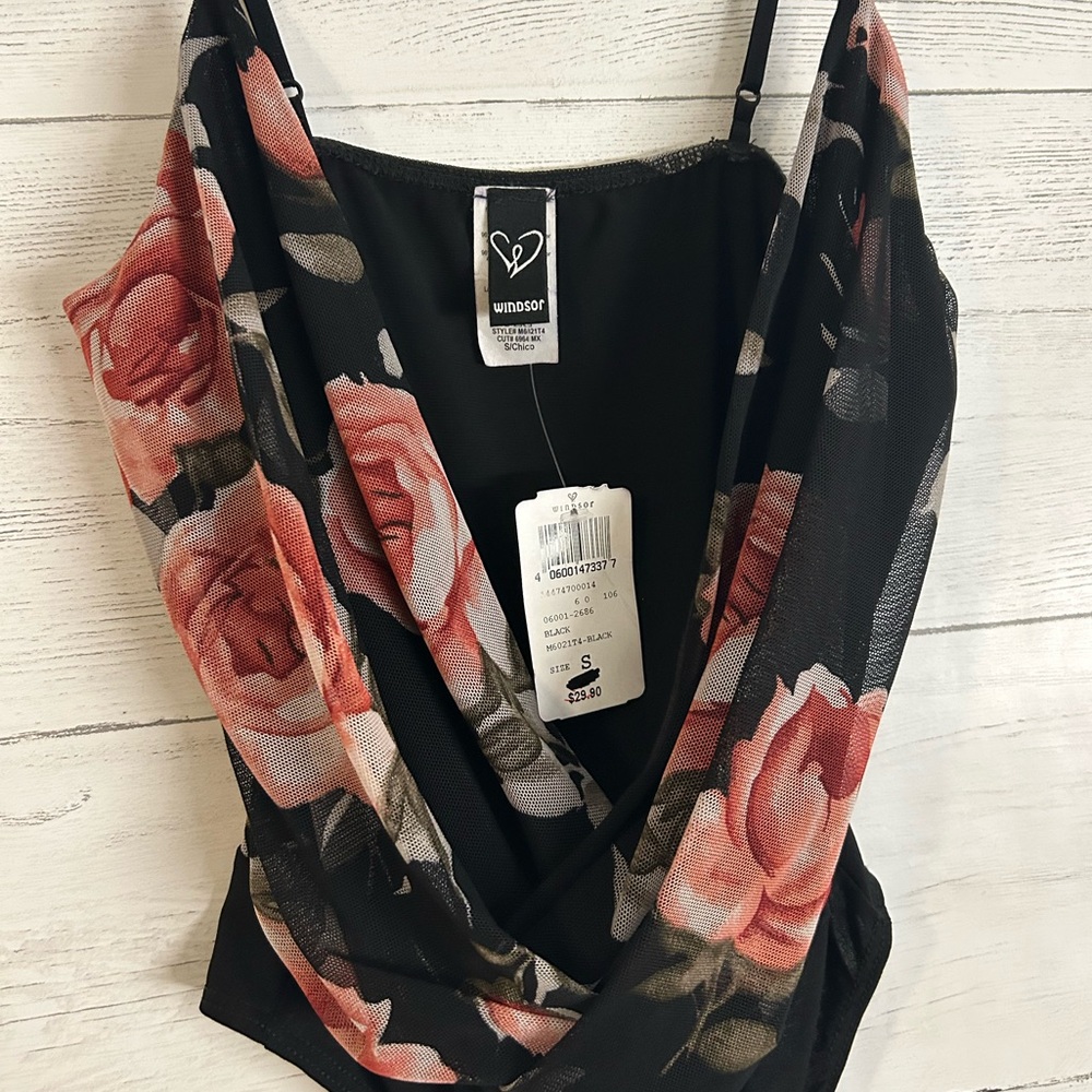 Windsor Floral Body Suit | SIZE S